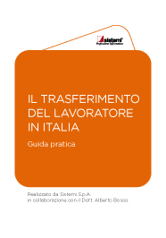 Guida pratica Lavoro e HR - Il trasferimento del lavoratore in Italia