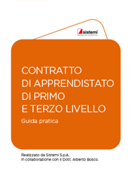 Lavoro E HR Contratto Apprendistato Primo E Terzo Livello