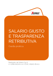 Cover GUIDA Salario Giusto E Trasparenza Retributiva SLI
