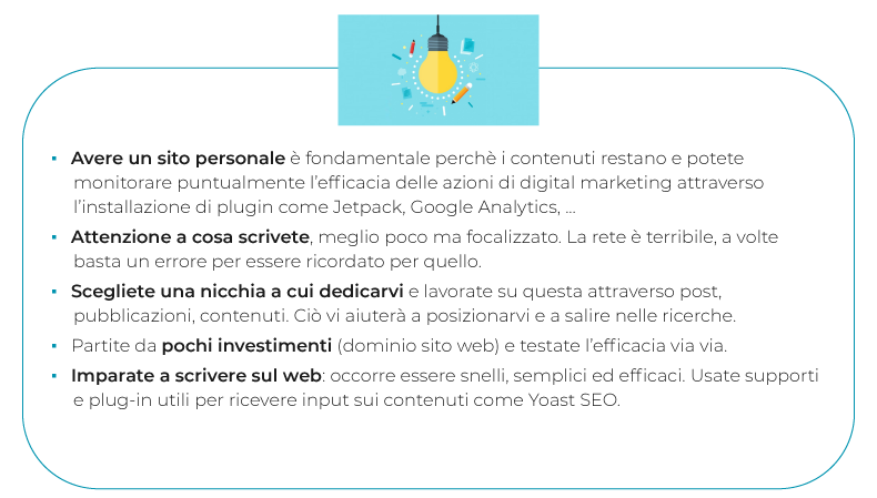 Il sito web dell'organizzazione professionale