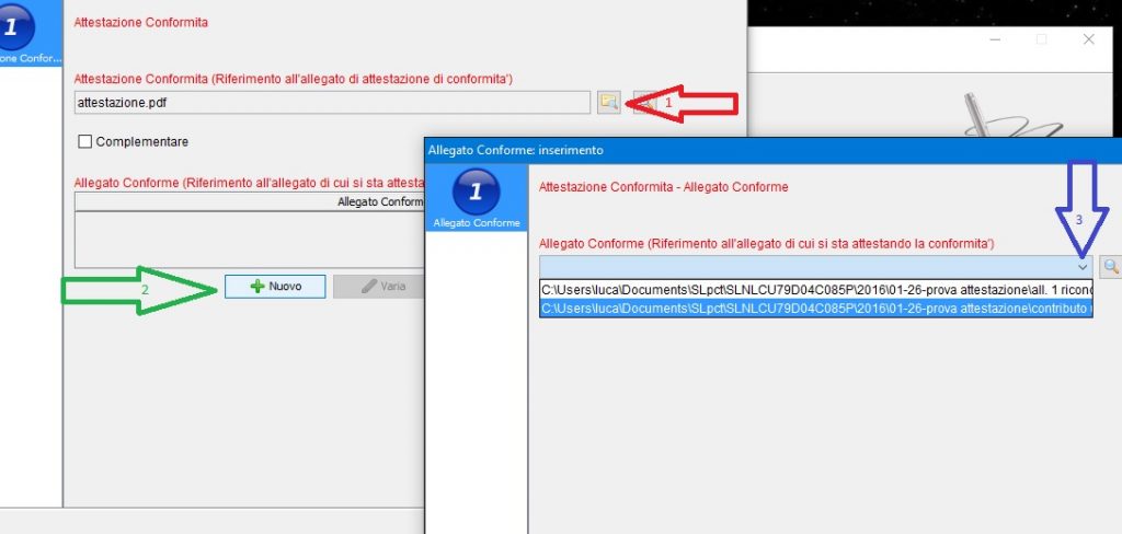 deposito attestazione 2