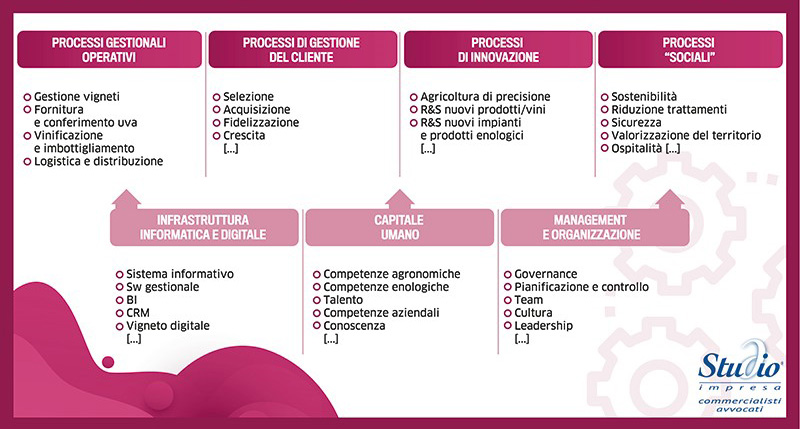 Mappa strategica impresa vitivinicola terza parte